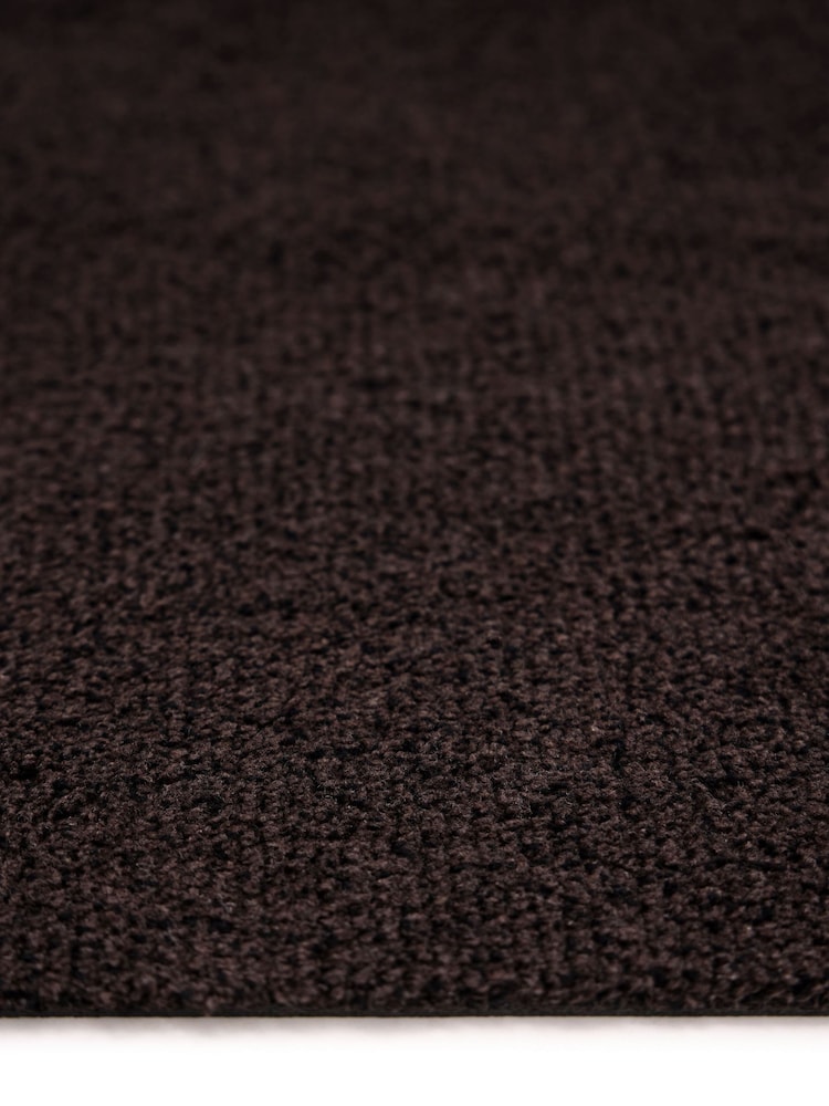 Hug Rug Espresso Brown Plains Runner - Image 6 of 6