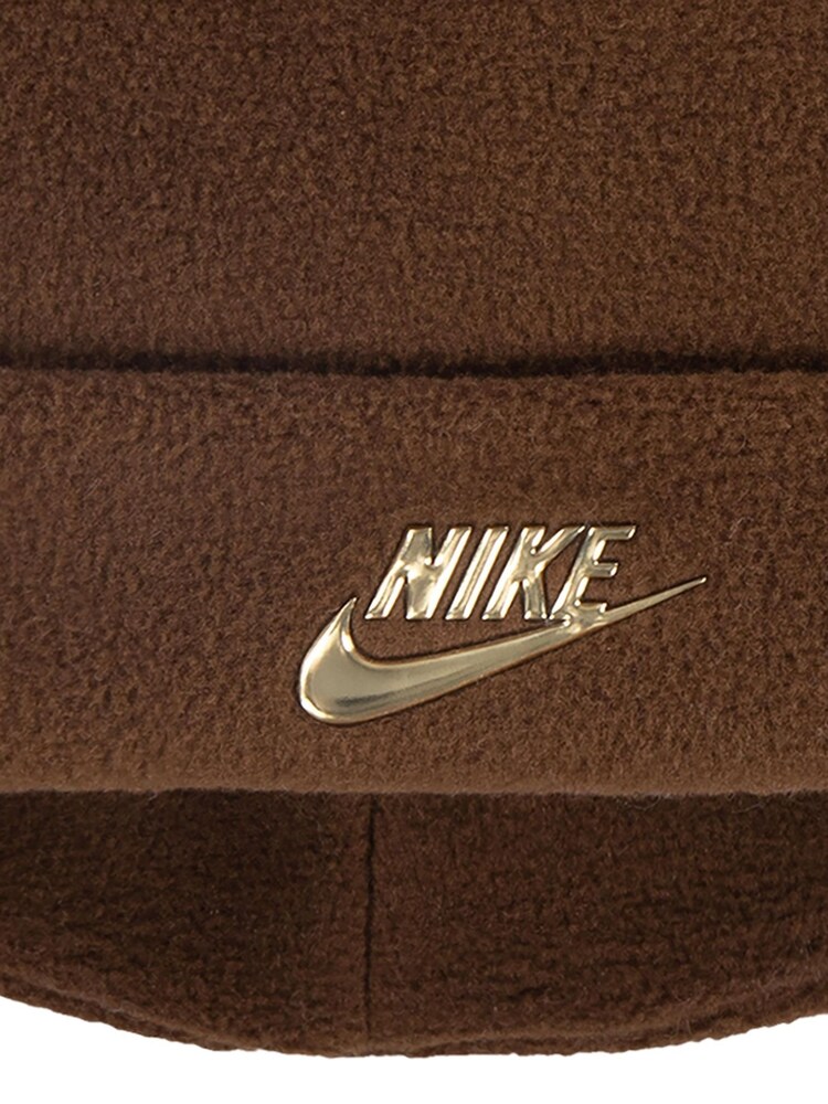 Nike Brown/Gold Infant Pom Pom Trapper Hat 12-24 Months - Image 3 of 3
