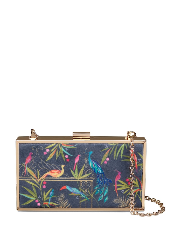 Sara Miller Velvet Clutch Enchanted Gate - Image 1 of 5
