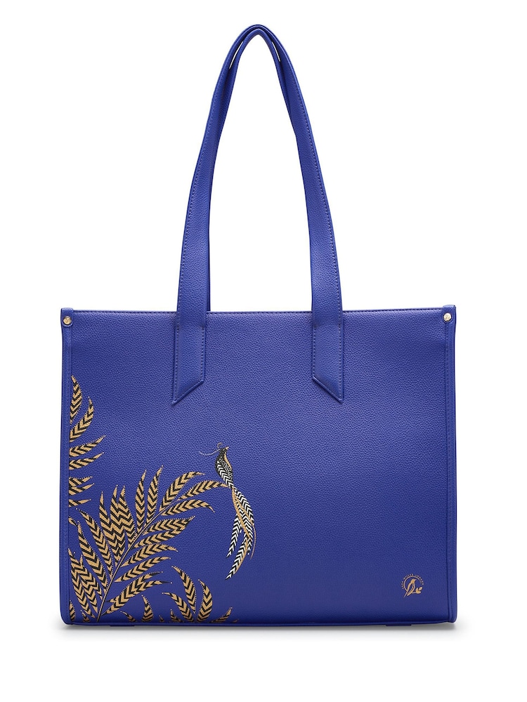 Sara Miller Botanic Pop Box Tote - Image 1 of 4 Sara Miller Botanic Pop Box Tote - Image 1 of 4