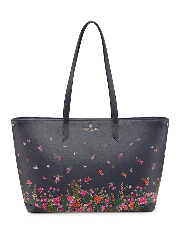 Sara Miller Large Botanic Tote - Image 1 of 4 Sara Miller Large Botanic Tote - Image 1 of 4