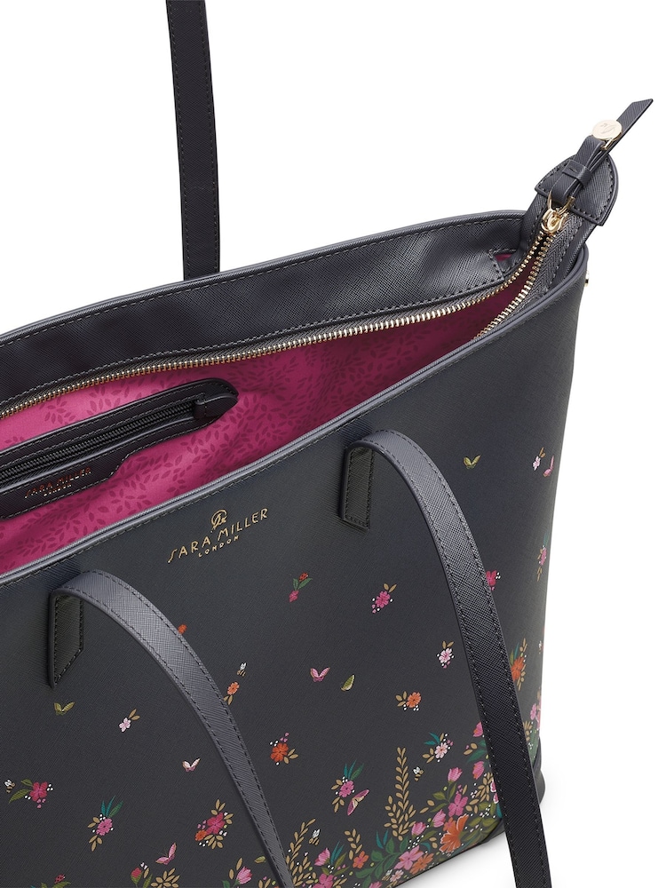 Sara Miller Large Botanic Tote - Image 4 of 4 Sara Miller Large Botanic Tote - Image 4 of 4