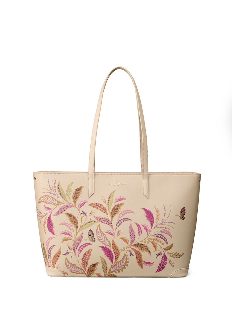 Sara Miller Large Botanic Tote - Image 1 of 4 Sara Miller Large Botanic Tote - Image 1 of 4