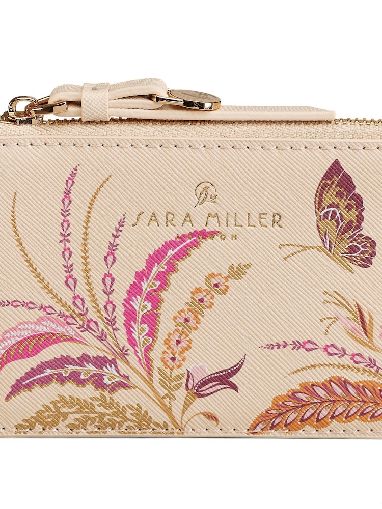Sara Miller Fern Garden Zip Credit Card Holder - Image 2 of 3 Sara Miller Fern Garden Zip Credit Card Holder - Image 2 of 3