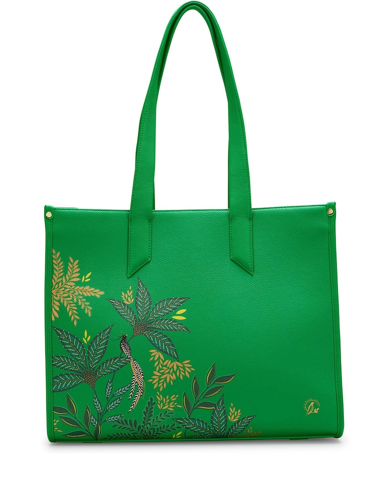 Sara Miller Botanic Pop Box Tote - Image 1 of 2 Sara Miller Botanic Pop Box Tote - Image 1 of 2