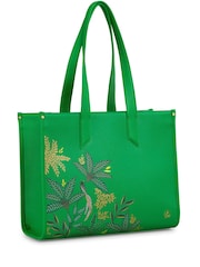 Verde - Sara Miller Botanic Pop Box Tote - Imaginea 3 din 4