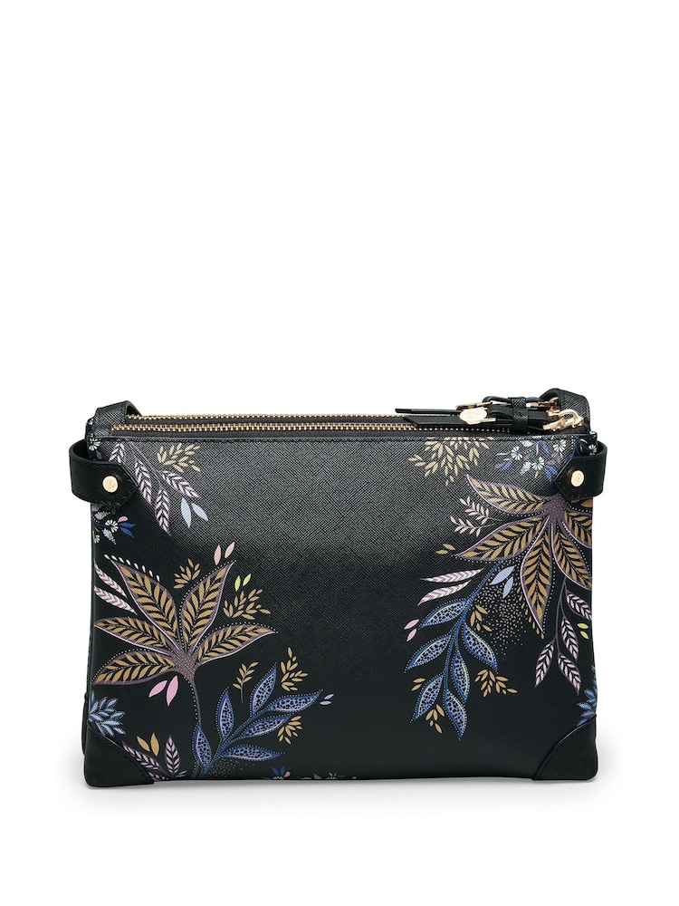 Sara Miller Pink Zip Crossbody Chelsea Bag - Image 2 of 4 Sara Miller Pink Zip Crossbody Chelsea Bag - Image 2 of 4