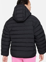 Nike Black/Pink Oversized Padded Jacket - Image 2 of 6