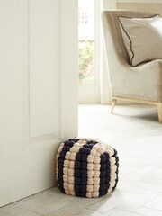 Monochrome Global Bobble Doorstop - Image 1 of 4