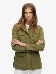 Superdry Tropez M65 Embellished Military 100% Cotton Jacket - Bild 3 von 6