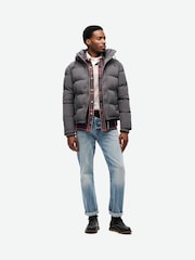 siva - Superdry puhovka s kapuco Superdry Everest - Slika 2 iz 7