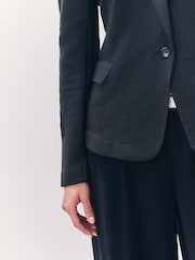 VERO MODA Navy Fitted Blazer - Image 6 of 8