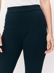 VERO MODA Black 100% Cotton Flared Trousers - Image 5 of 6
