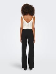 ONLY Black Straight Leg Smart Trousers - Image 3 of 5