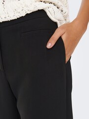 ONLY Black Straight Leg Smart Trousers - Image 4 of 5