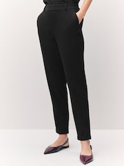 VERO MODA Black Slim High Waisted Trousers - Image 1 of 7