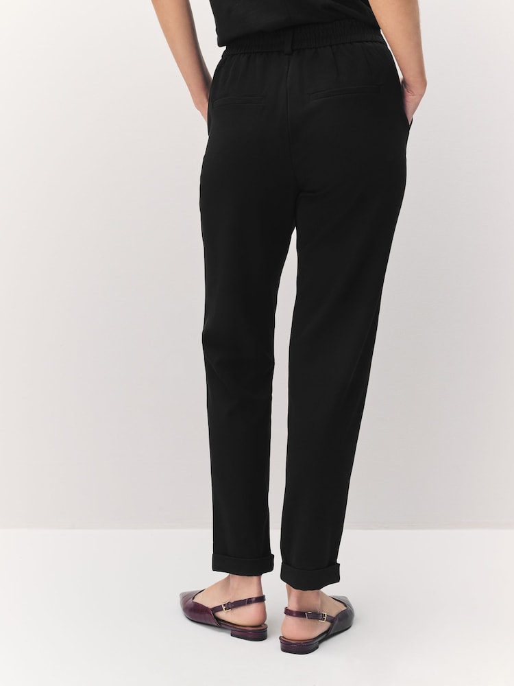 VERO MODA Black Slim High Waisted Trousers - Image 2 of 7