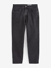 NOISY MAY Black 100% Cotton High Waisted Straight Leg Jeans - Image 5 of 5