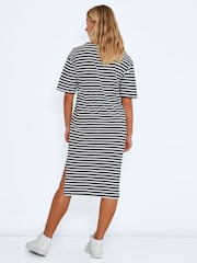 NOISY MAY Black Oversized Midi T-Shirt Dress - Image 3 of 7