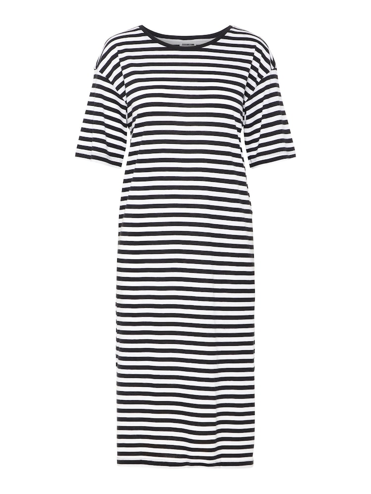 NOISY MAY Black Oversized Midi T-Shirt Dress - Image 7 of 7