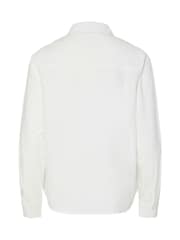 Camisa Oxford clásica de trabajo de algodón 100% de PIECES - Imagen 5 de 5
