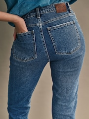ONLY 100% Cotton Emily High Waisted Straight Leg Jeans - Image 5 of 7