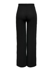 ONLY Black High Waisted Wide Leg 100% Cotton Trousers - Image 9 of 9