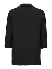 ONLY Ruched Sleeve Workwear 100% Cotton Blazer - Image 7 of 7