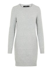 VERO MODA Grey Cosy Long Sleeve Jumper Dress - Image 5 of 5