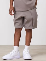 Gym King Grey Younger Kids Portals Texture Shorts - Image 3 of 5