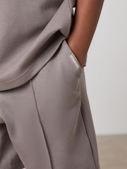 Gym King Grey Younger Kids Portals Texture Shorts - Image 4 of 5