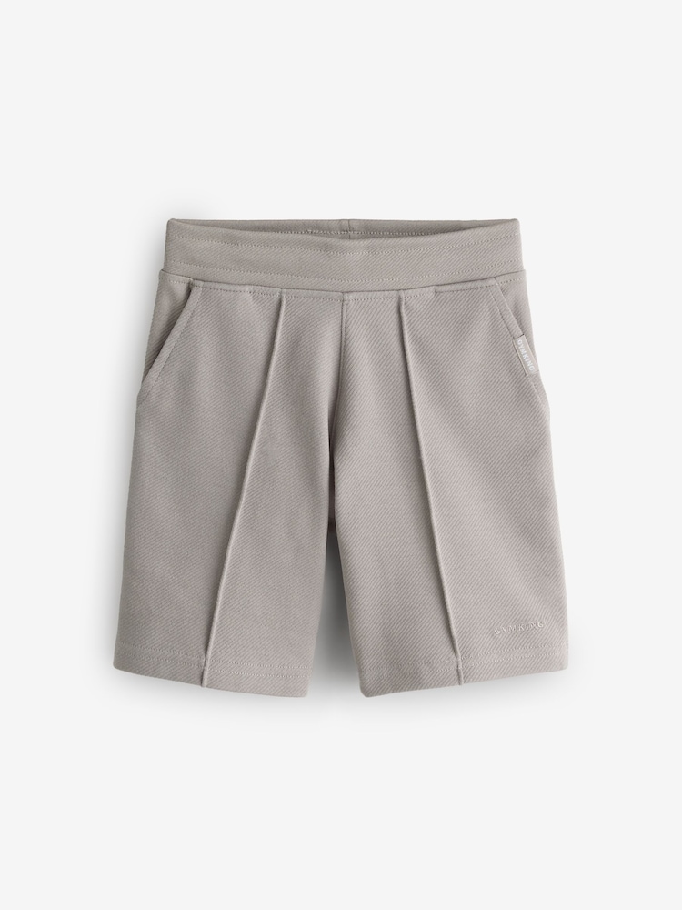 Gym King Grey Younger Kids Portals Texture Shorts - Image 5 of 5
