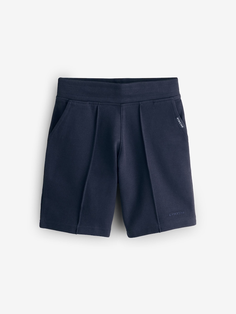 Gym King Blue Younger Kids Portals Texture Shorts - Image 5 of 5