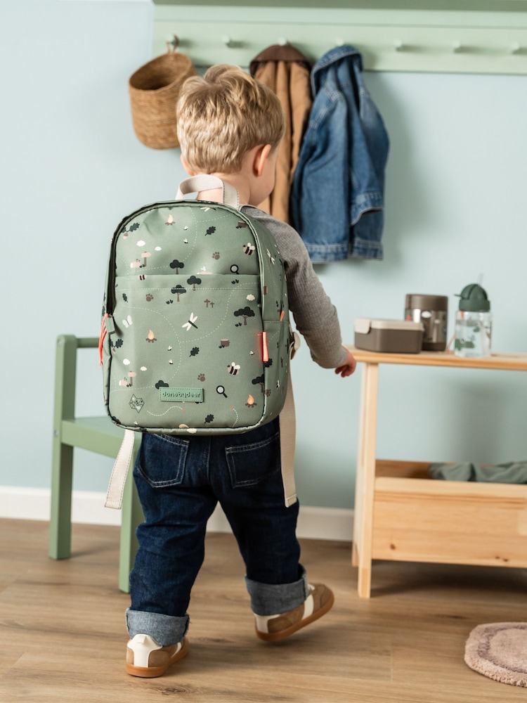 Done by Deer Green Kids Tiny Trails Backpack - Image 2 of 6 Done by Deer Green Kids Tiny Trails Backpack - Image 2 of 6