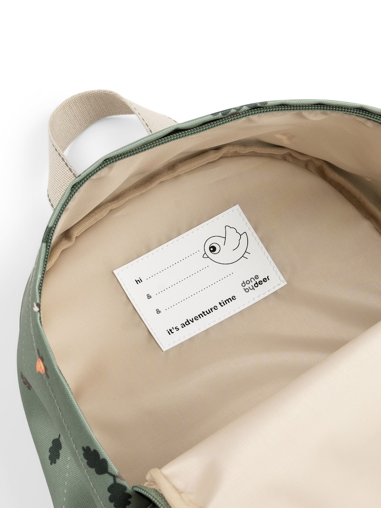 Done by Deer Green Kids Tiny Trails Backpack - Image 6 of 6 Done by Deer Green Kids Tiny Trails Backpack - Image 6 of 6