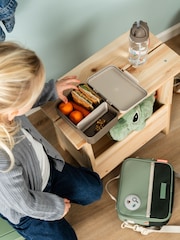 Done by Deer Green Insulated Tiny Trails Lunch Bag - Image 2 of 6