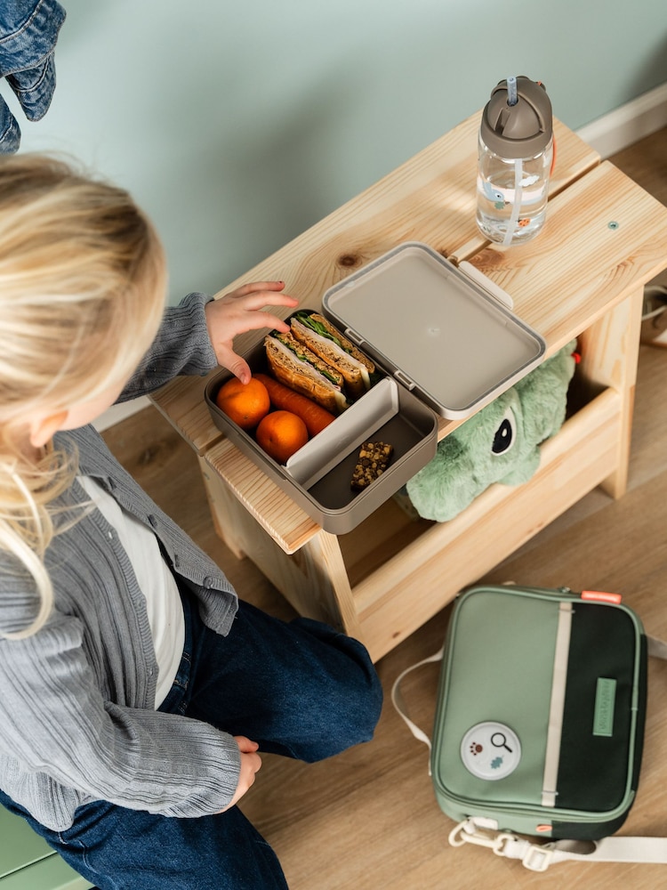 Done by Deer Green Insulated Tiny Trails Lunch Bag - Image 2 of 6
