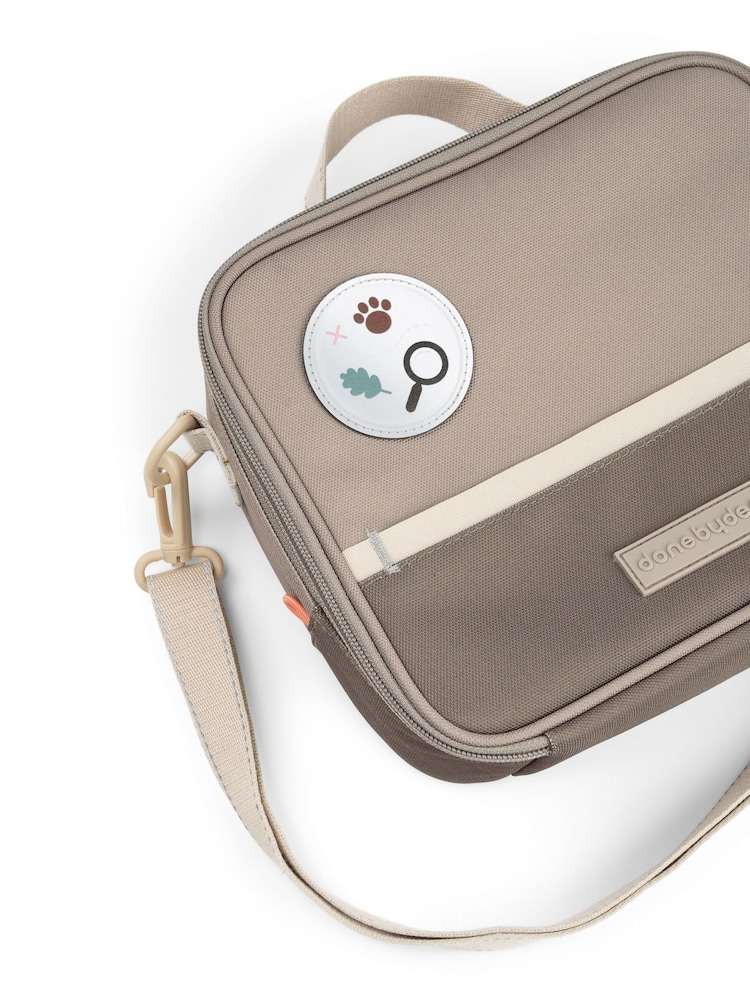 Done by Deer Natural Insulated Tiny Trails Lunch Bag - Image 6 of 6