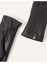 Accessorize Faux Fur-Lined Leather Gloves - Slika 2 iz 2