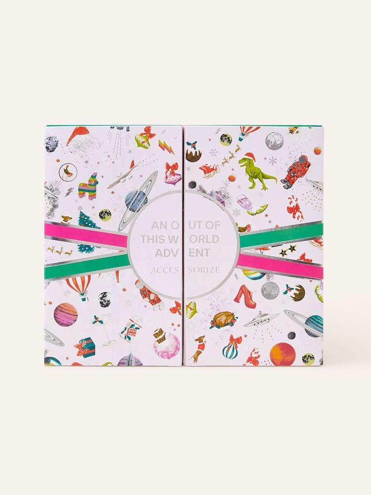 Accessorize 12 Days Christmas Advent White Calendar - Image 1 of 2 Accessorize 12 Days Christmas Advent White Calendar - Image 1 of 2