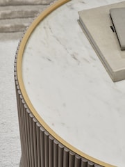Dark Grey Valencia Mango Wood Coffee Table - Image 2 of 5