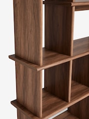 Dark Stepped Oak Effect Shelf - Image 3 of 6