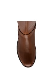 Lotus Brown Knee High Boots - Image 4 of 4