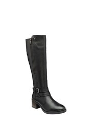 Lotus Black Knee High Boots - Image 1 of 4
