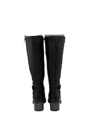 Lotus Black Knee High Boots - Image 3 of 4