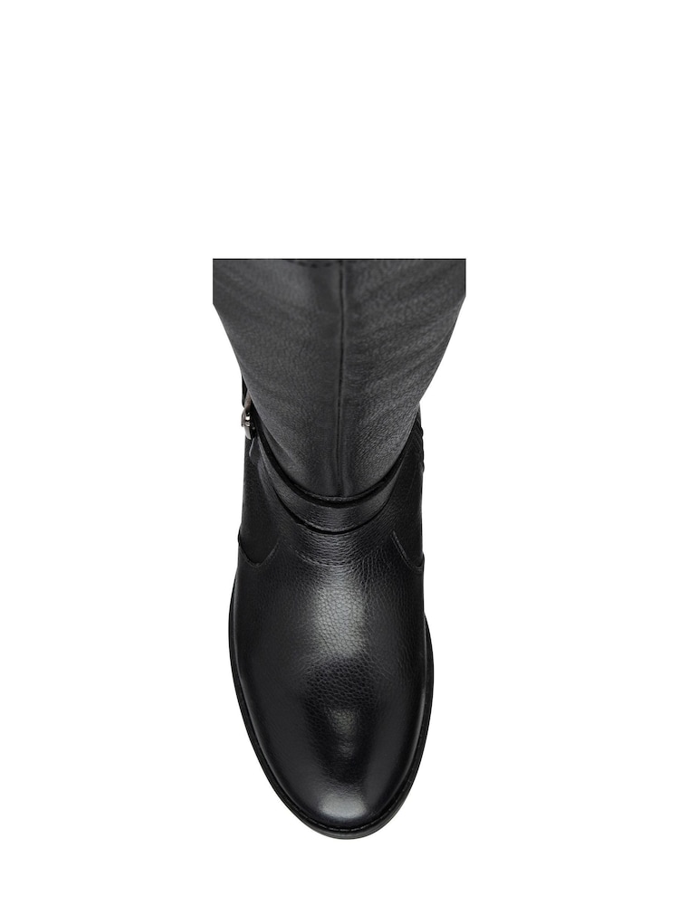 Lotus Black Knee High Boots - Image 4 of 4