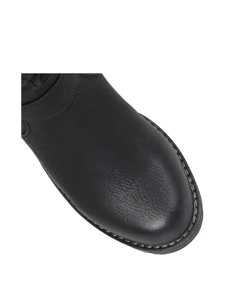 Lotus Black Knee High Boots - Image 4 of 4