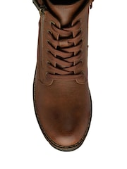 Lotus Dark Brown Casual Boots - Image 4 of 4