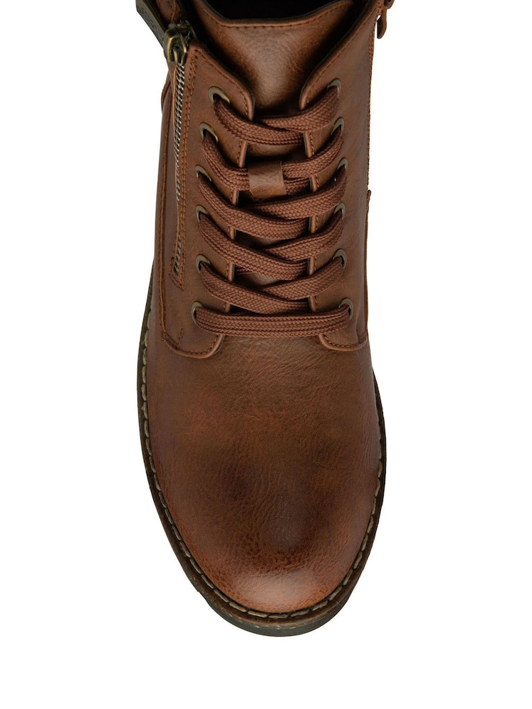Lotus Dark Brown Casual Boots - Image 4 of 4 Lotus Dark Brown Casual Boots - Image 4 of 4