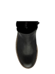 Lotus Black Zip-Up Chelsea Ankle Boots - Image 4 of 4
